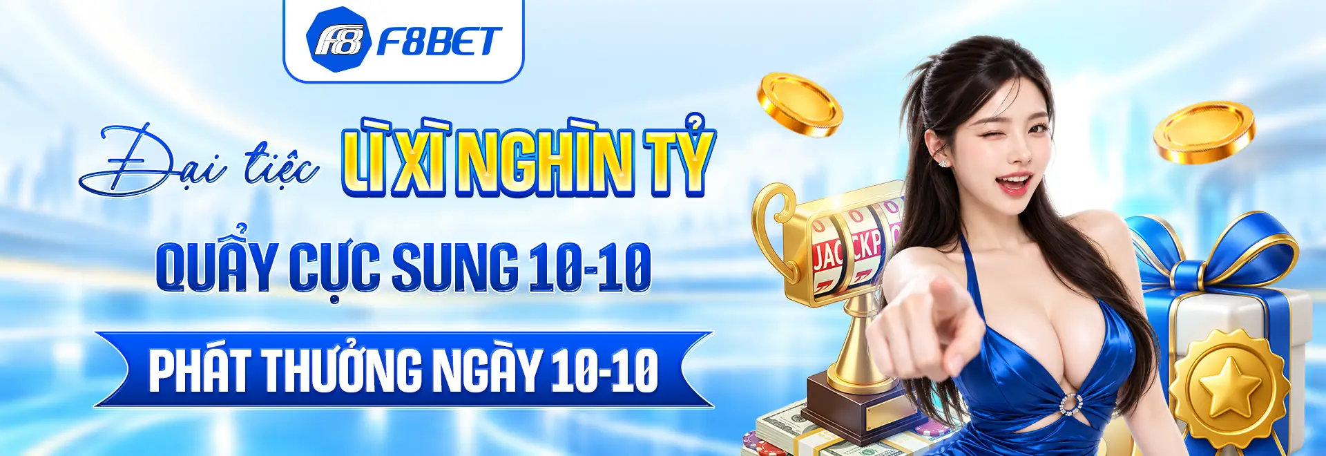 sự kiện lì xì tiền mặt tại f8bet casino